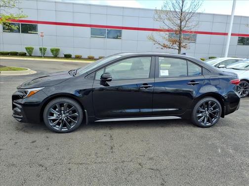 Midnight Black Metallic 2026 Toyota Corolla XSE