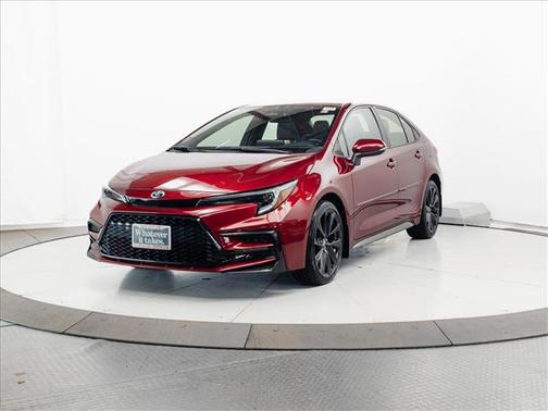 Ruby Flare Pearl 2024 Toyota Corolla Hybrid SE