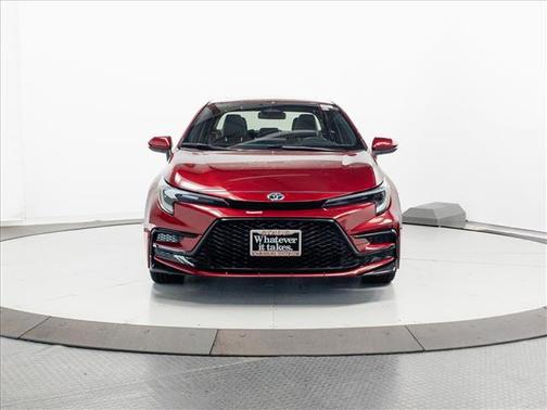 Ruby Flare Pearl 2024 Toyota Corolla Hybrid SE