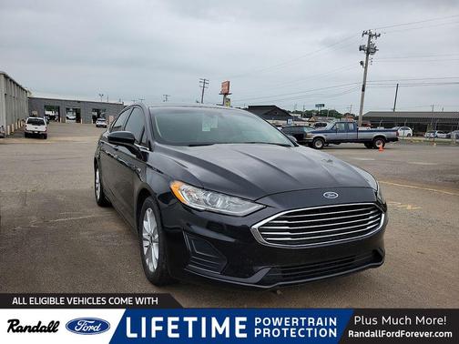 Black 2020 Ford Fusion SE