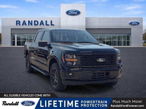 Agate Black Metallic 2024 Ford F-150 STX