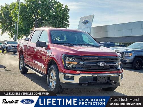 Red Metallic 2025 Ford F-150 XLT