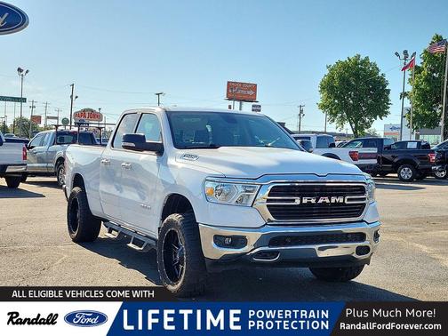 Bright White Clearcoat 2020 RAM 1500 Big Horn/Lone Star