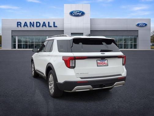 Star White 2026 Ford Explorer Platinum