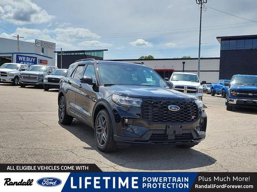 AGATE BLACK METALLIC 2026 Ford Explorer ST