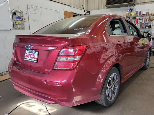 Cajun Red Tintcoat 2019 Chevrolet Sonic LT