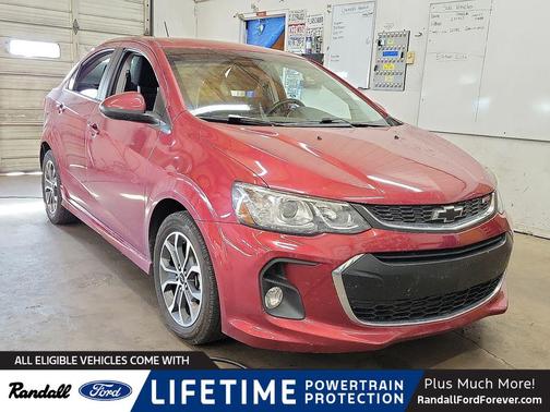 Cajun Red Tintcoat 2019 Chevrolet Sonic LT