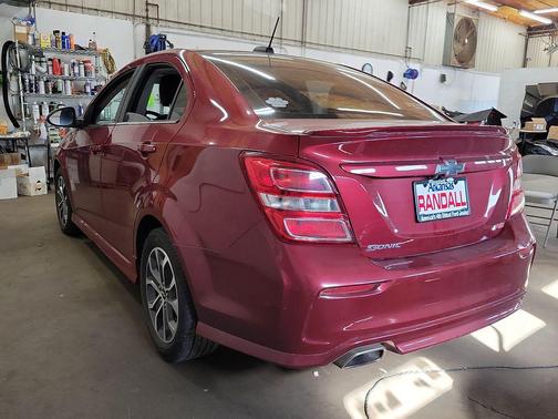 Cajun Red Tintcoat 2019 Chevrolet Sonic LT