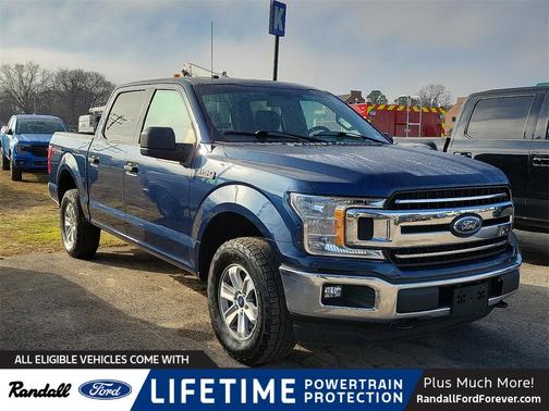 Blue 2018 Ford F-150 XLT Truck