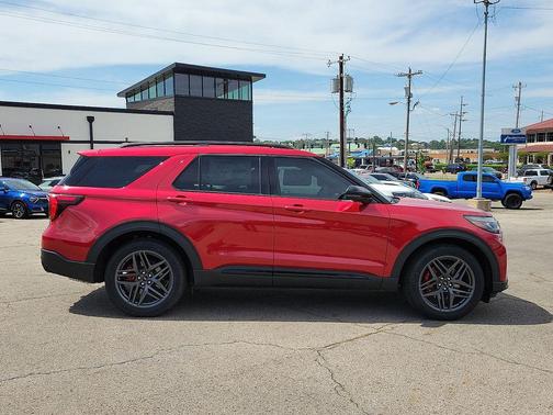 Rapid Red Metallic Tinted Clearcoat 2026 Ford Explorer ST