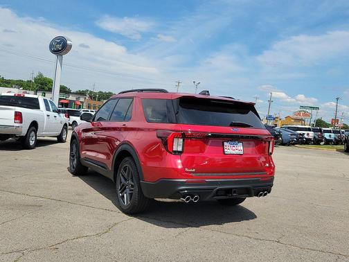 Rapid Red Metallic Tinted Clearcoat 2026 Ford Explorer ST