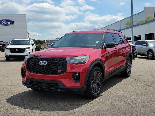 Rapid Red Metallic Tinted Clearcoat 2026 Ford Explorer ST