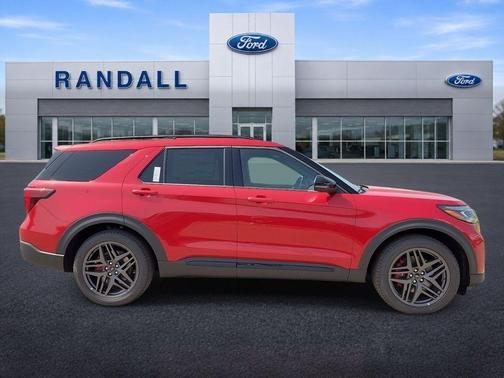 Rapid Red Metallic Tinted Clearcoat 2026 Ford Explorer ST