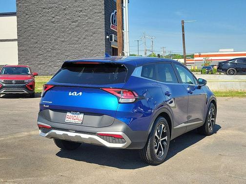 Sapphire Blue 2023 Kia Sportage EX