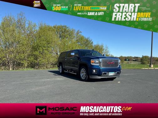 Blue Metallic 2015 GMC Sierra 1500 Denali