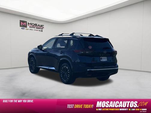 Deep Ocean Blue/Super Blk 2026 Nissan Rogue Platinum