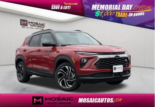 Apex Red 2026 Chevrolet Trailblazer RS