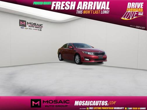 Red Metallic 2015 Kia Optima EX