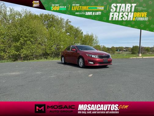 Red Metallic 2015 Kia Optima EX