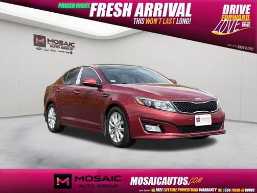 Red Metallic 2015 Kia Optima EX
