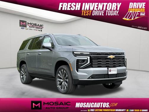 Sterling Gray Metallic 2026 Chevrolet Tahoe 4WD High Country