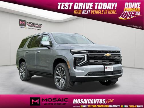Sterling Gray Metallic 2026 Chevrolet Tahoe 4WD High Country