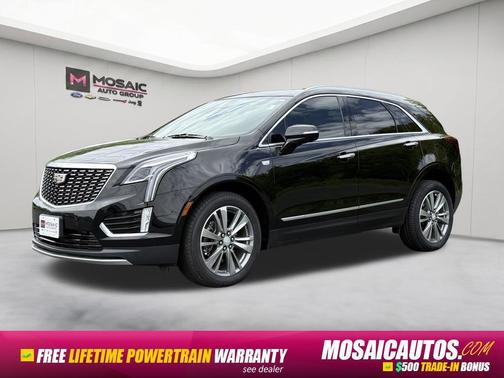 Stellar Black Metallic 2021 Cadillac XT5 Premium Luxury