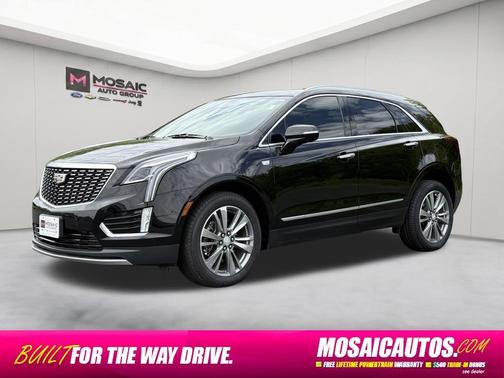 Stellar Black Metallic 2021 Cadillac XT5 Premium Luxury
