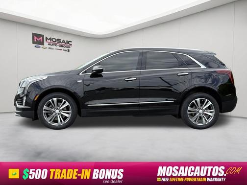 Stellar Black Metallic 2021 Cadillac XT5 Premium Luxury