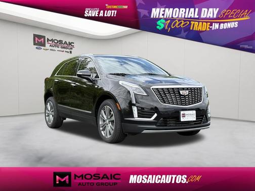Stellar Black Metallic 2021 Cadillac XT5 Premium Luxury
