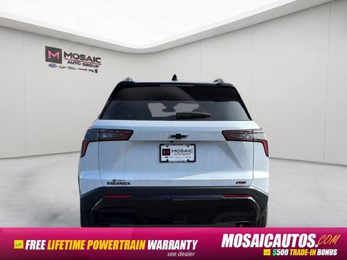Polar White Tricoat 2026 Chevrolet Equinox FWD RS