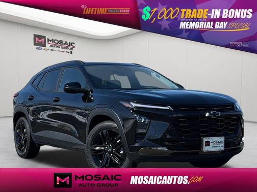 Mosaic Black Metallic 2025 Chevrolet Trax FWD ACTIV