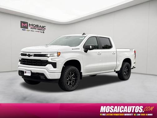 Summit White 2026 Chevrolet Silverado 1500 RST