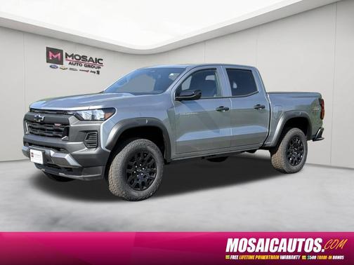 Sterling Gray Metallic 2026 Chevrolet Colorado Trail Boss