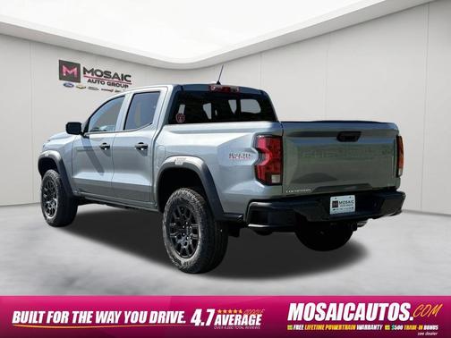 Sterling Gray Metallic 2026 Chevrolet Colorado Trail Boss