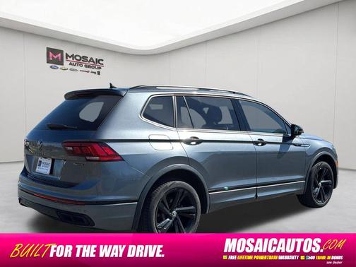 Platinum Gray Metallic 2023 Volkswagen Tiguan 2.0T SE R-Line Black 4MOTION