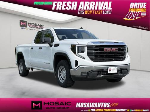 Summit White 2024 GMC Sierra 1500 Pro