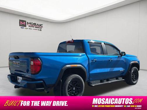Dynamic Blue Metallic 2023 GMC Canyon AT4