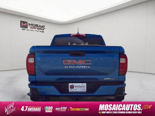 Dynamic Blue Metallic 2023 GMC Canyon AT4