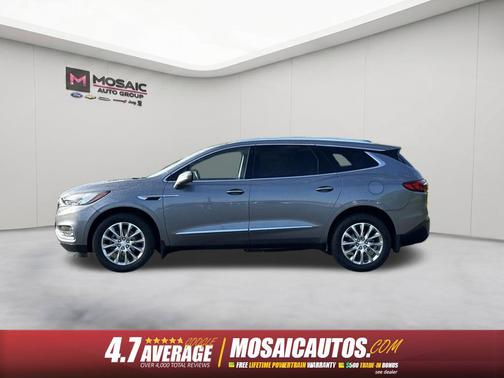 Satin Steel Metallic 2021 Buick Enclave AWD Premium