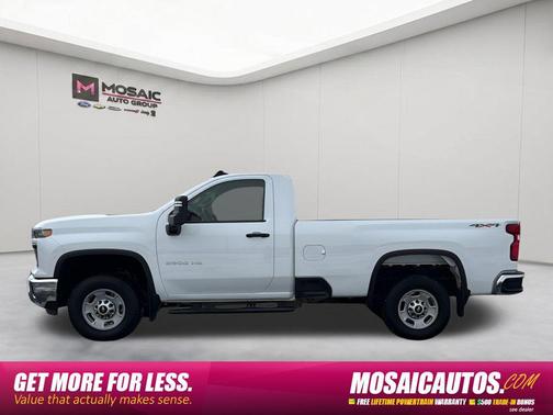 Summit White 2025 Chevrolet Silverado 2500 WT