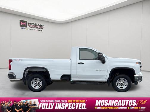 Summit White 2025 Chevrolet Silverado 2500 WT