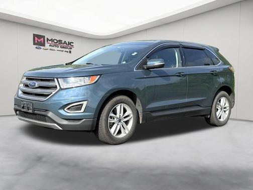 Blue Metallic 2016 Ford Edge SEL