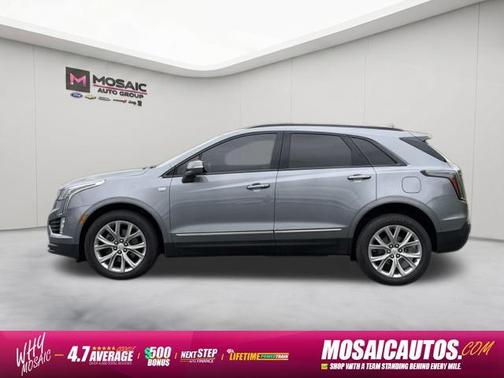 Gray 2021 Cadillac XT5 Sport