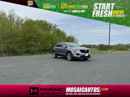 Gray 2021 Cadillac XT5 Sport