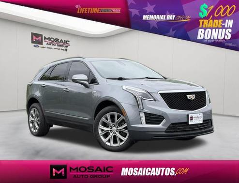 Gray 2021 Cadillac XT5 Sport
