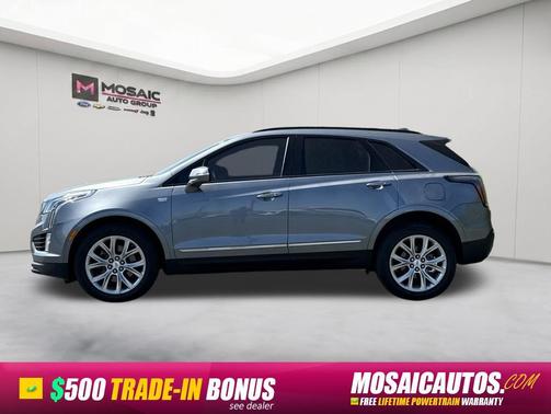 Gray 2021 Cadillac XT5 Sport