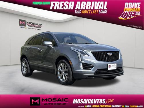 Gray 2021 Cadillac XT5 Sport