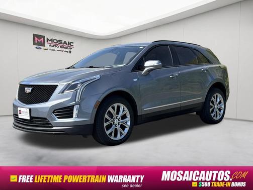 Gray 2021 Cadillac XT5 Sport