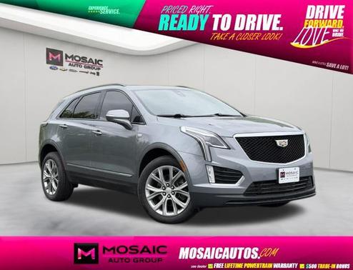 Gray 2021 Cadillac XT5 Sport